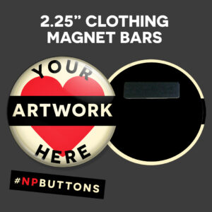 2.25" Clothing Magnet Bars