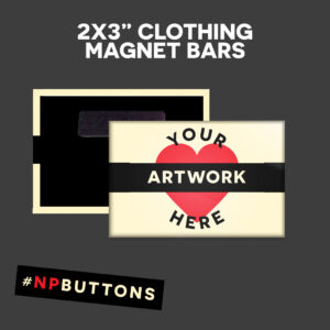 2x3" Clothing Magnet Bars