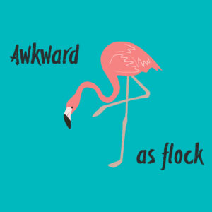 Awkward as flock