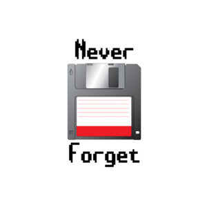 Never forget floppy disk