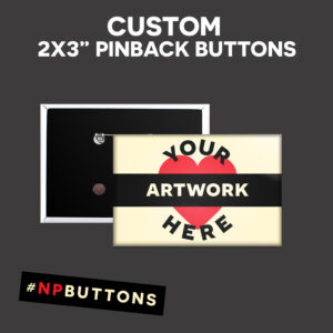 2x3" Pinback Buttons