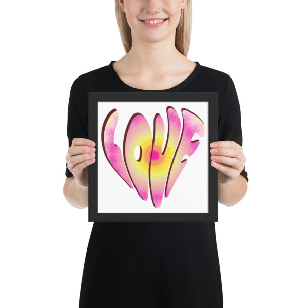 Love Framed poster - Image 2