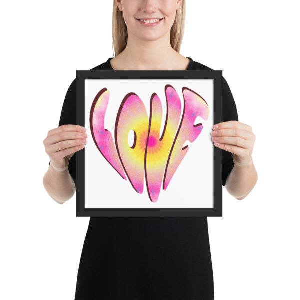 Love Framed poster - Image 3