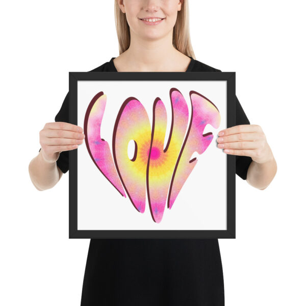 Love Framed poster - Image 4