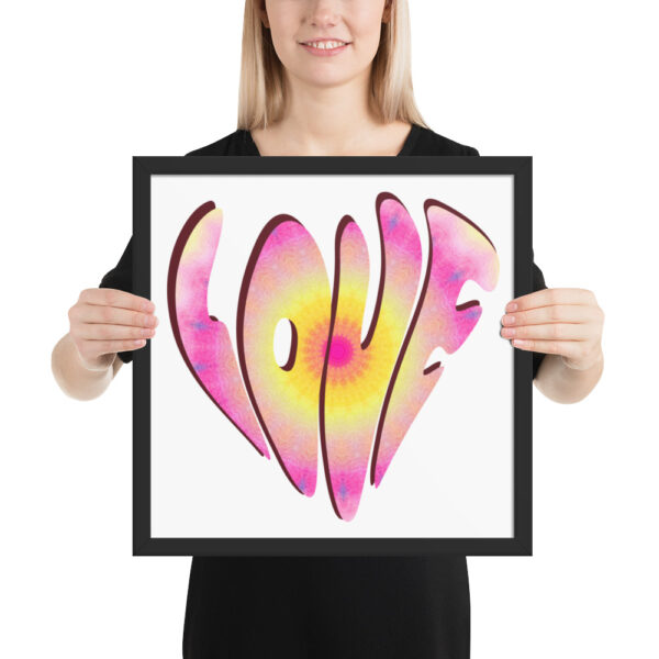 Love Framed poster - Image 5
