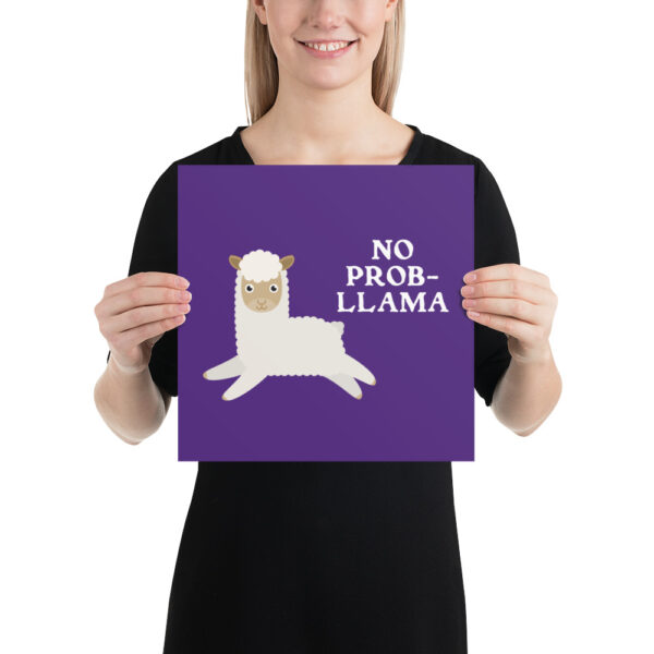 No Prob-llama Poster - Image 2
