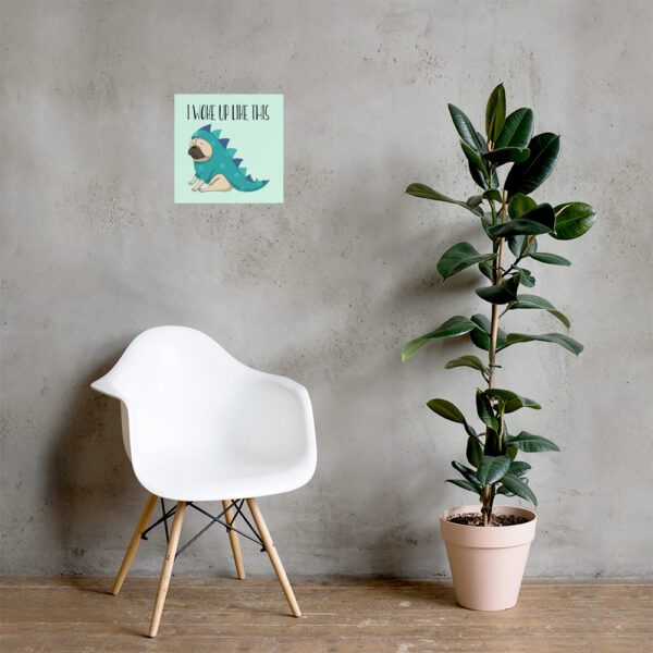 I Woke Up Like This Poster, Perfect Gift, Flawless Lyric, Wall Decor. - Image 8