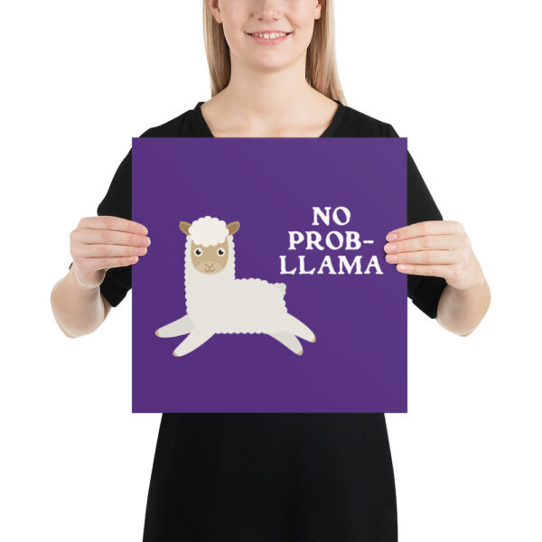 No Prob-llama Poster - Image 3