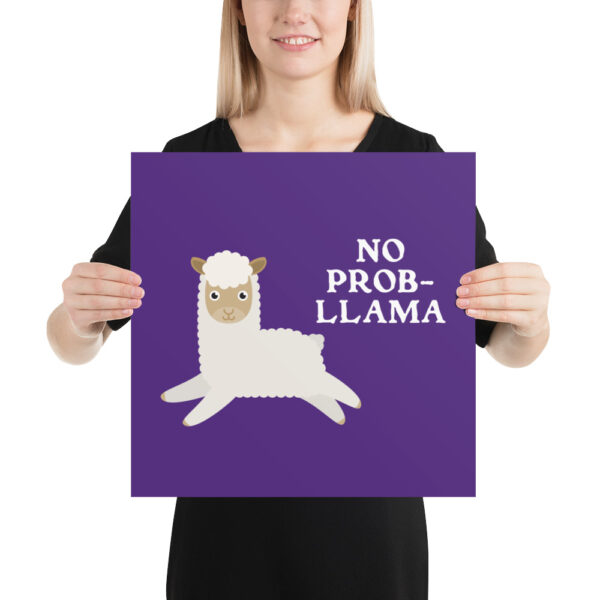 No Prob-llama Poster - Image 4