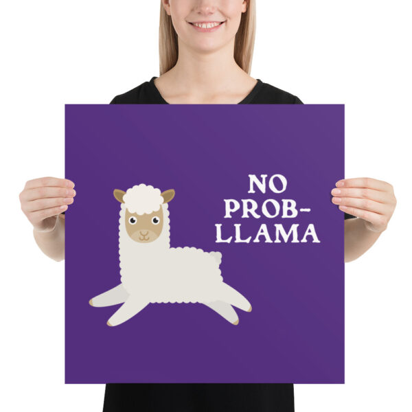 No Prob-llama Poster - Image 5