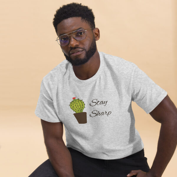 Cactus Stay Sharp T-Shirt, Cactus Gift, Cactus Lover Gift, Cactus Owner Shirt, Funny Cactus, Hipster Plant Shirt. - Image 10