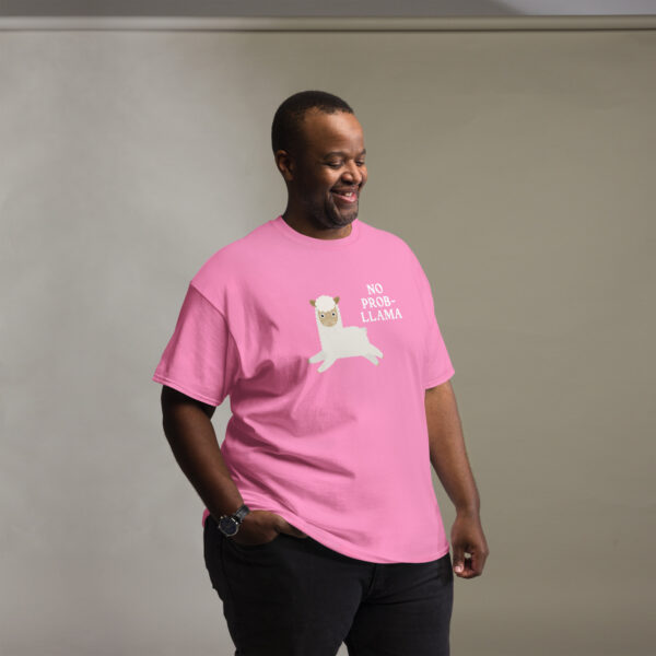 No Prob-llama" Mens Funny Graphic Tee - Animal Lover Gift, Llama Shirt - Image 9