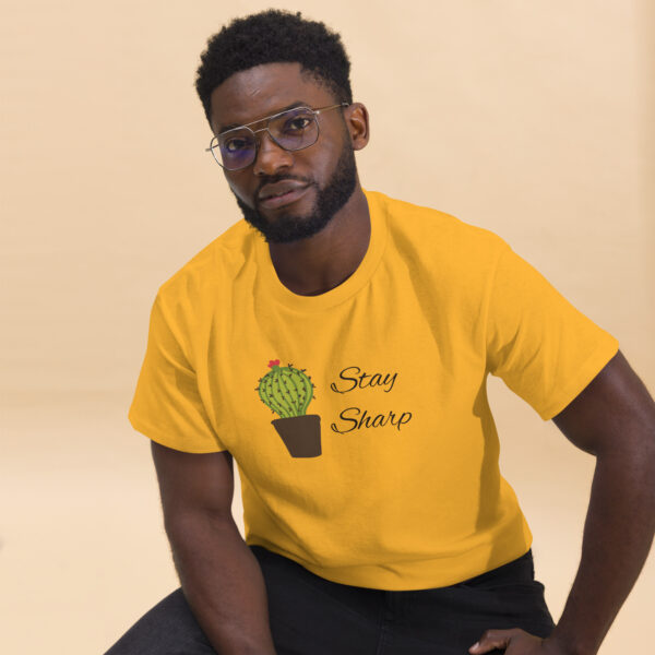 Cactus Stay Sharp T-Shirt, Cactus Gift, Cactus Lover Gift, Cactus Owner Shirt, Funny Cactus, Hipster Plant Shirt. - Image 6