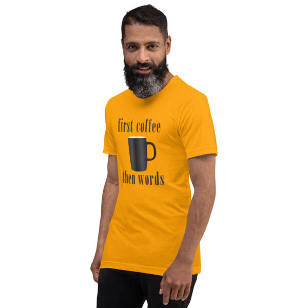 First Coffee Then Words Shirt  - Coffee Gifts - Coffee Lover - Image 4