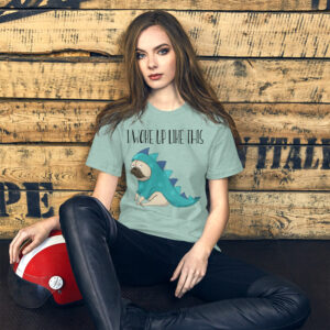 I Woke Up Like This T-shirt, Ladies Unisex Crewneck T-shirt, Gift, Flawless Lyric, Short Sleeve T-shirt