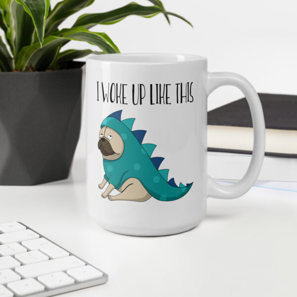 I Woke Up Like This Ceramic Mug - Perfect for Coffee or Tea, Microwave and Dishwasher Safe, Available in 11 oz and 15 oz, Great Gift for Music Lovers. - Image 8