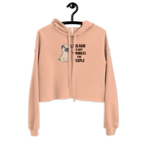 Dog Hair is just Sprinkles for People Crop Hoodie - Image 2