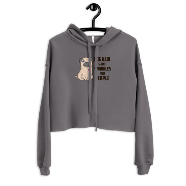 Dog Hair is just Sprinkles for People Crop Hoodie - Image 4