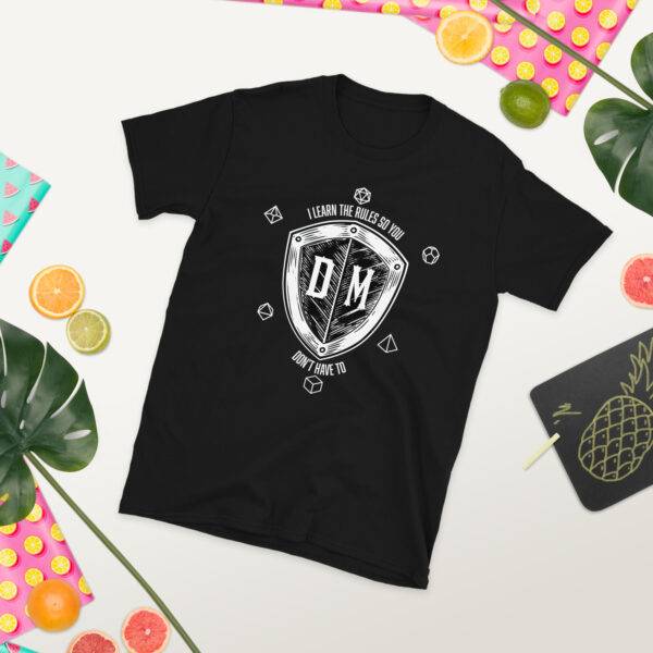 I Read The Rules So You Don't Have To DM Unisex T-Shirt - Image 3
