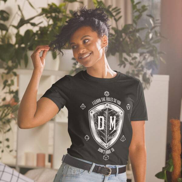 I Read The Rules So You Don't Have To DM Unisex T-Shirt - Image 2