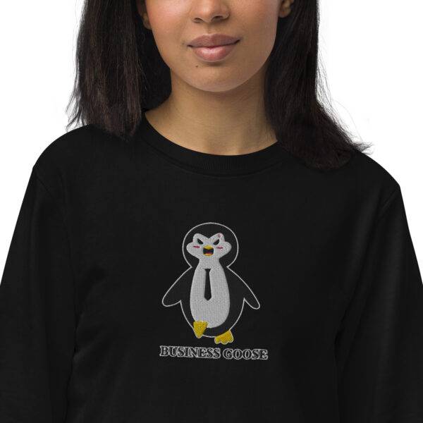 Business Goose Organic Sweatshirt - Image 2