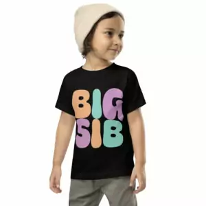 Big Sib Toddler Short Sleeve Tee