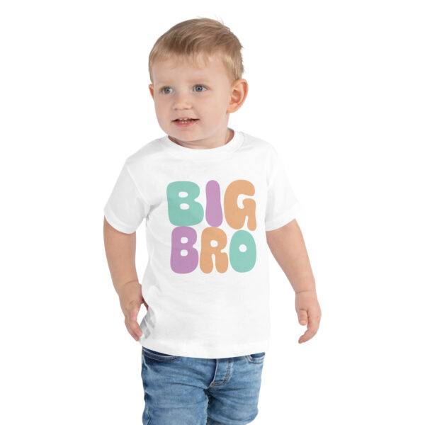 Big Bro Toddler Short Sleeve Tee - Image 2